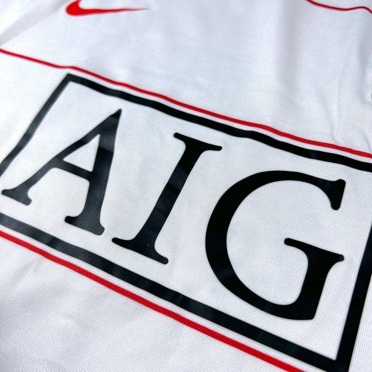 ‘08-‘09 Nike Manchester United Training Shirt - White