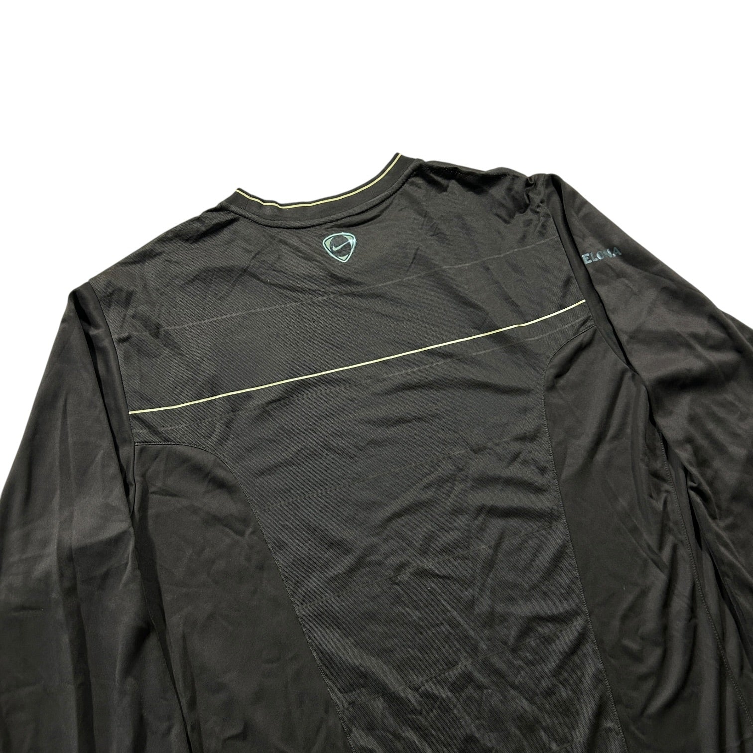 '08-'09 Nike FC Barcelona Long Sleeve Training Shirt - Brown