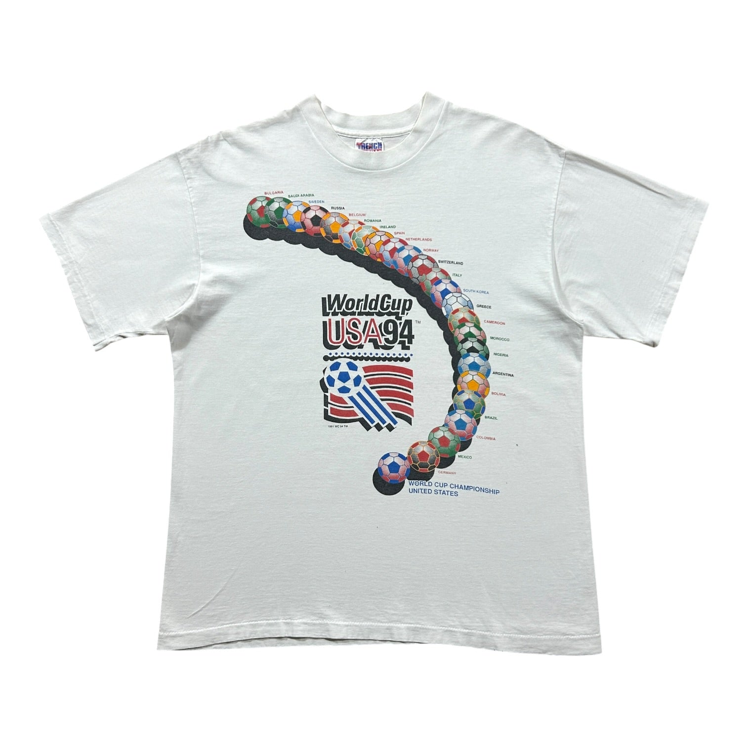 USA 94 Around The World Tee