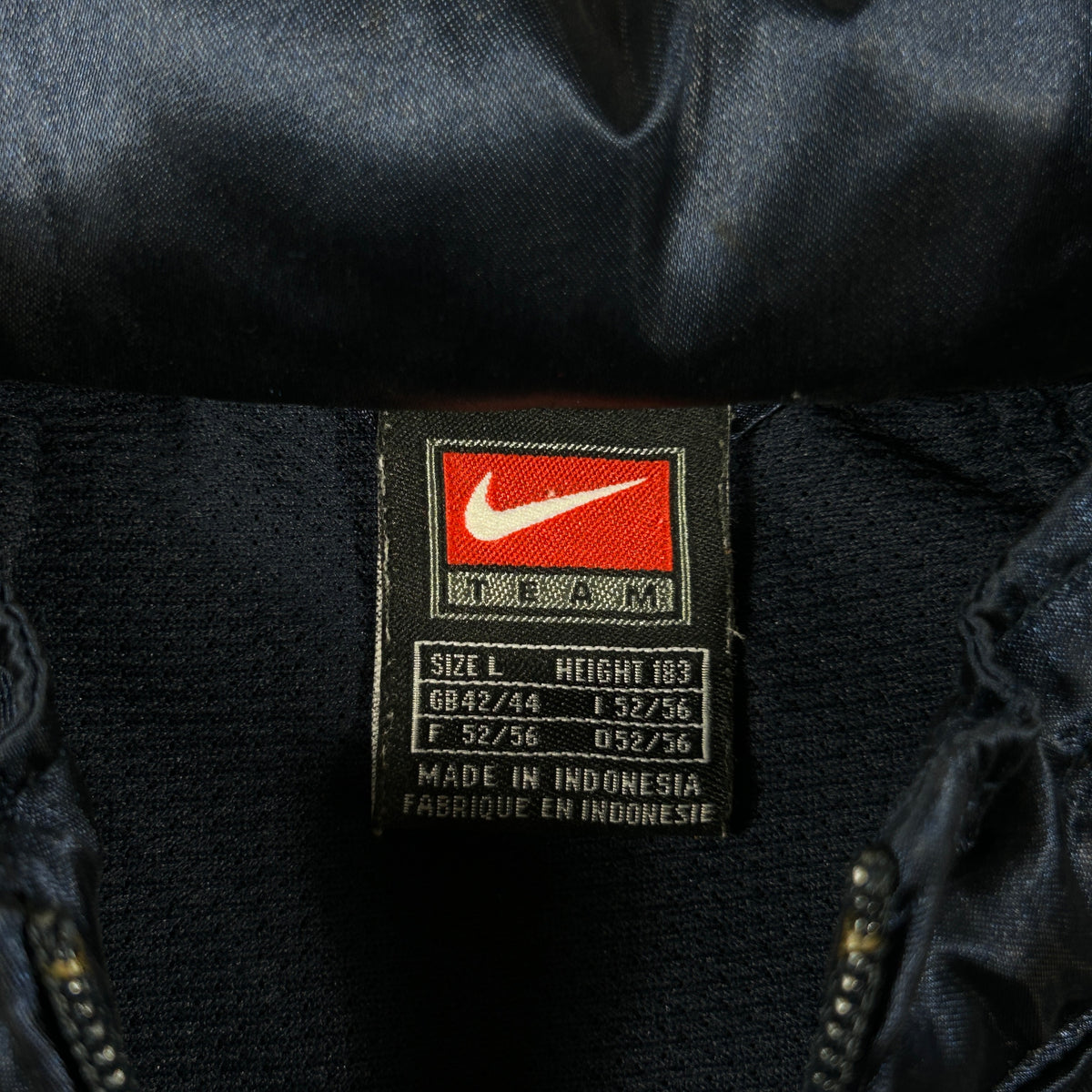 2001-02 Nike Inter Milan Satin Windbreaker Jacket