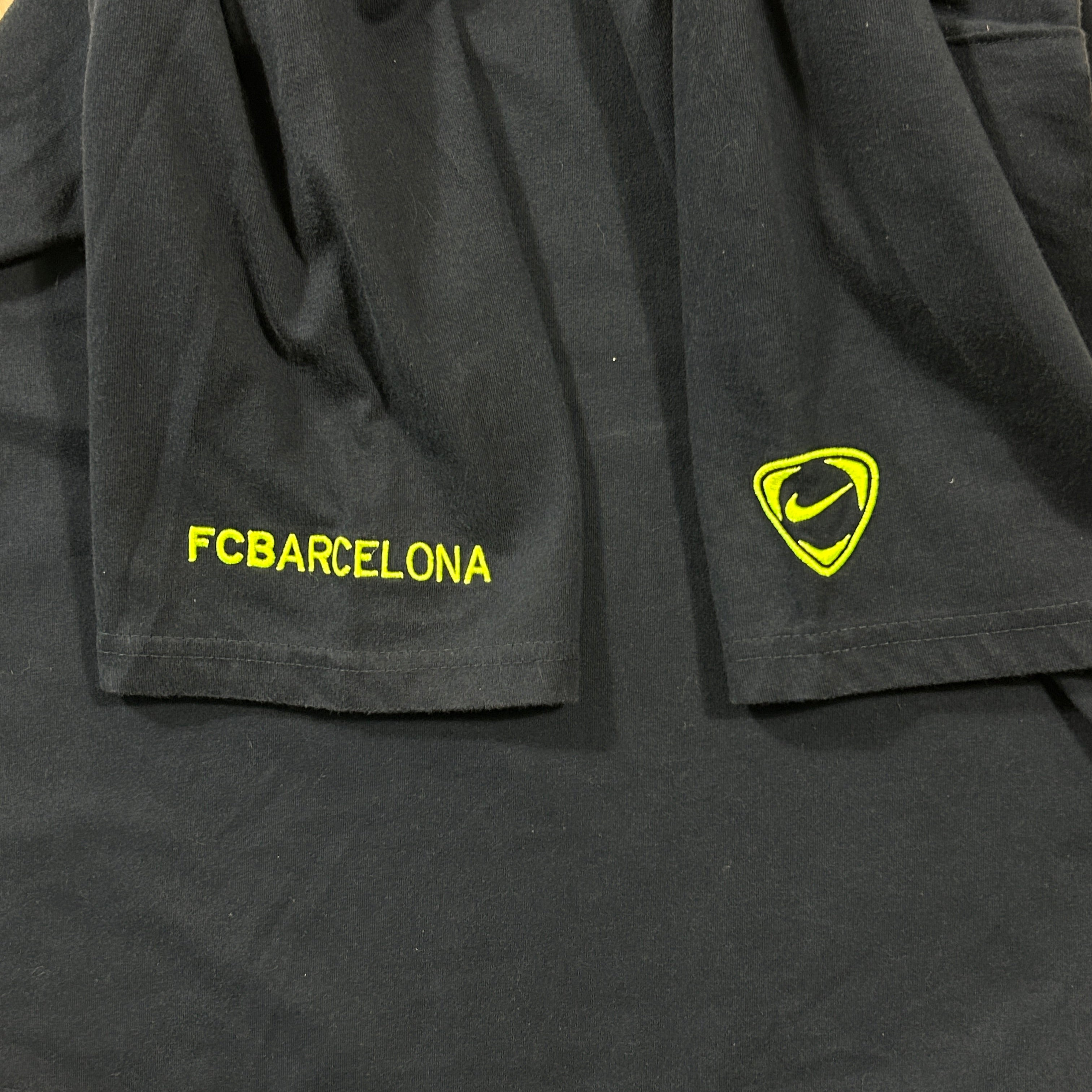 Nike FC Barcelona Manager Polo Shirt - Navy