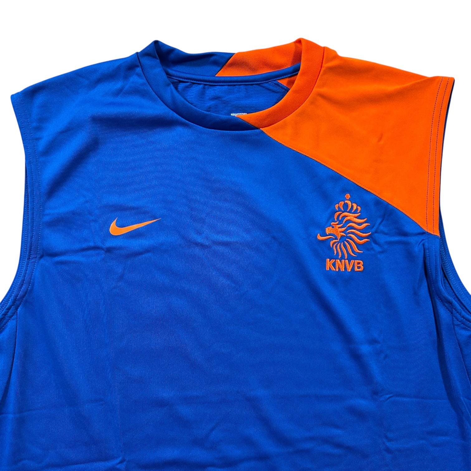 Nike Netherlands Sleeveless Training Top - Blue/Orange