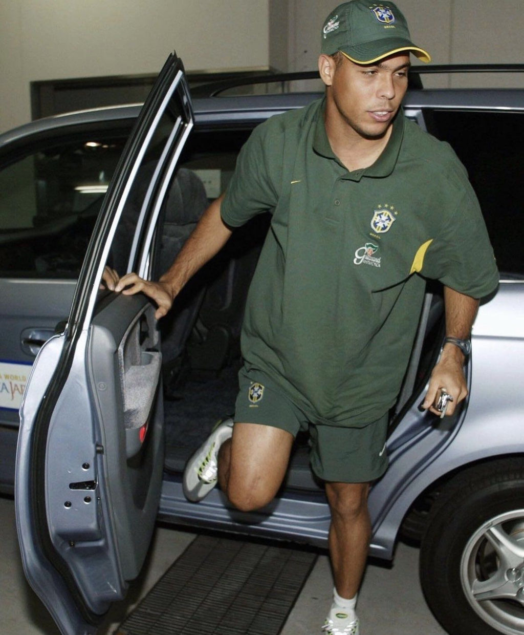 ‘02 Nike Brazil Strap Cap - Green/Yellow