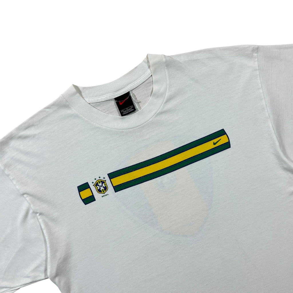 Vintage Nike Brazil Graphic T-Shirt - White