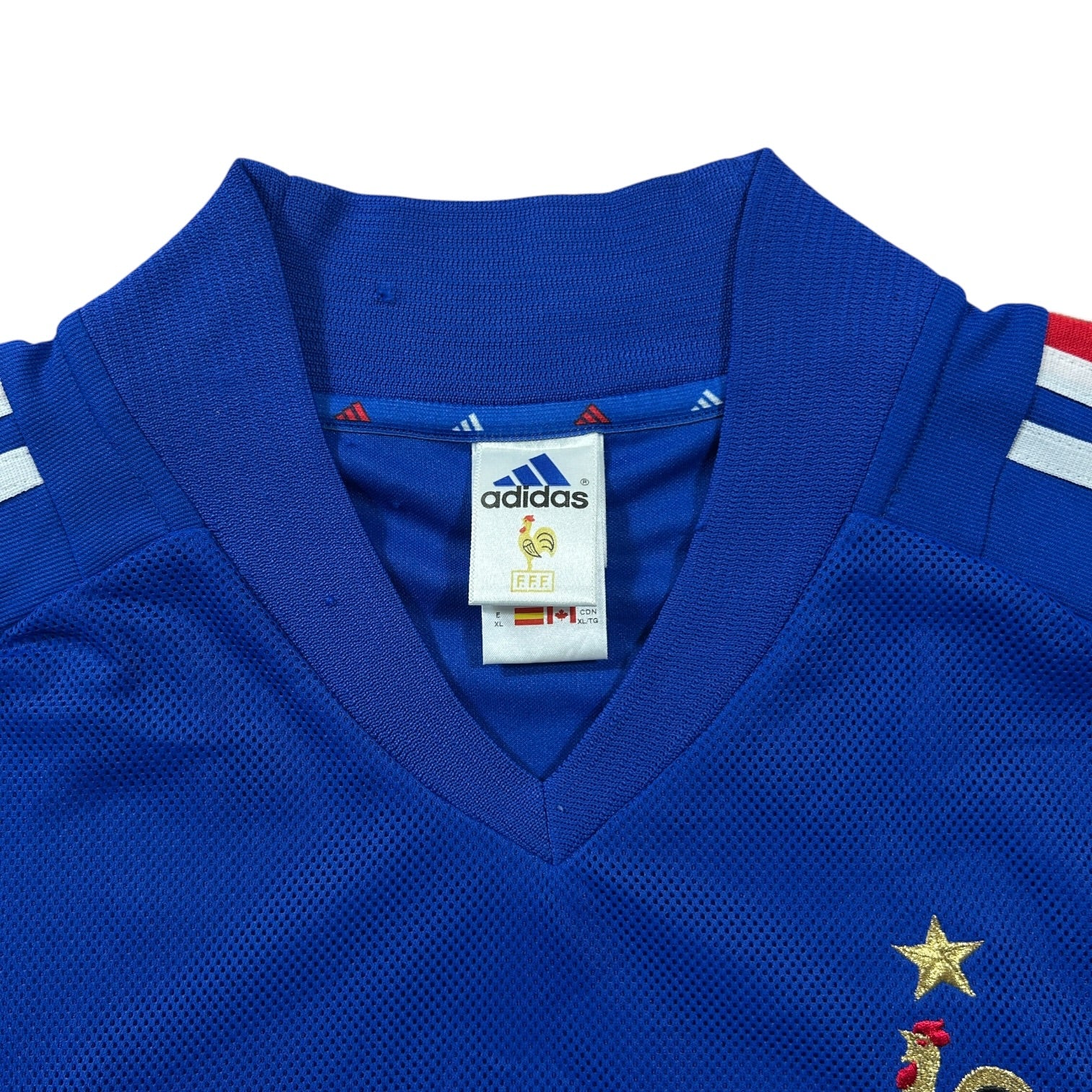 Adidas 2002 France Home Kit