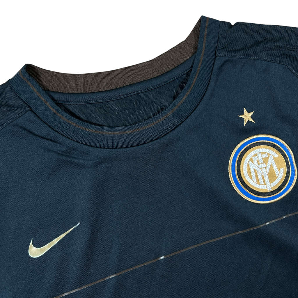 ‘08-‘09 Nike Inter Milan Training Shirt - Navy