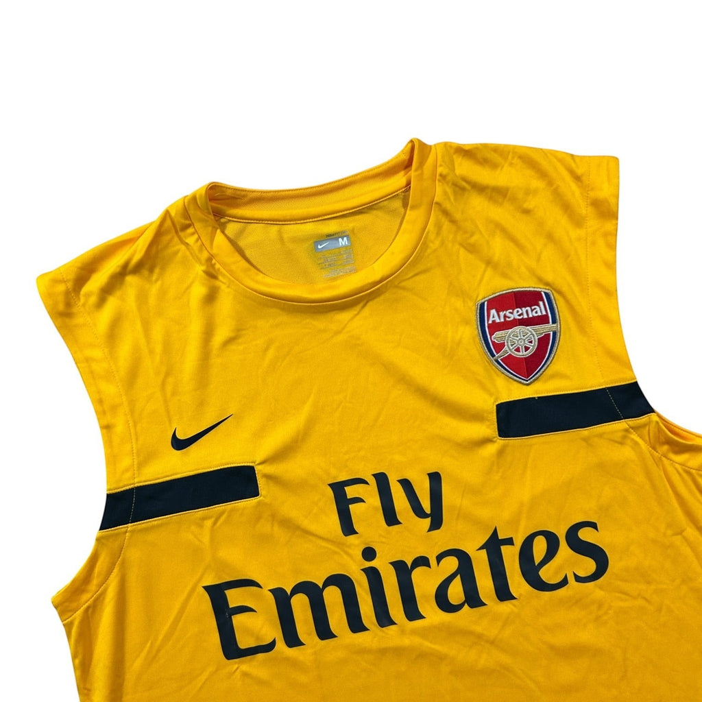 Nike Arsenal Sleeveless Training Top - Yellow