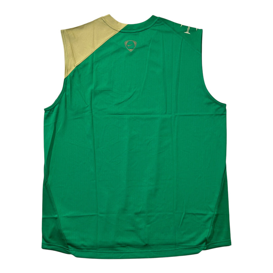 '09-'10 Nike Portugal Sleeveless Training Top - Green/Gold