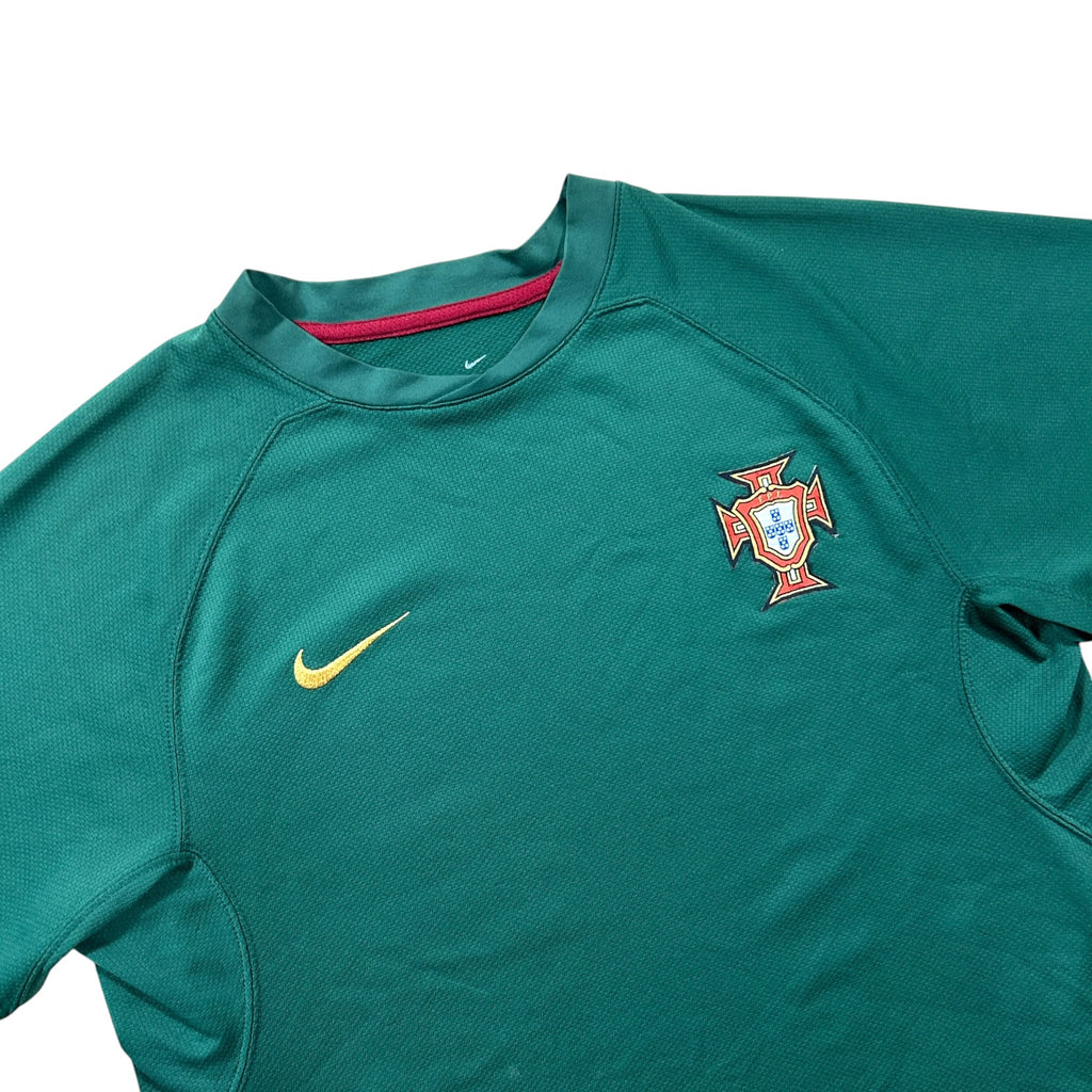 Nike Portugal 2008-09 Green Training Shirt
