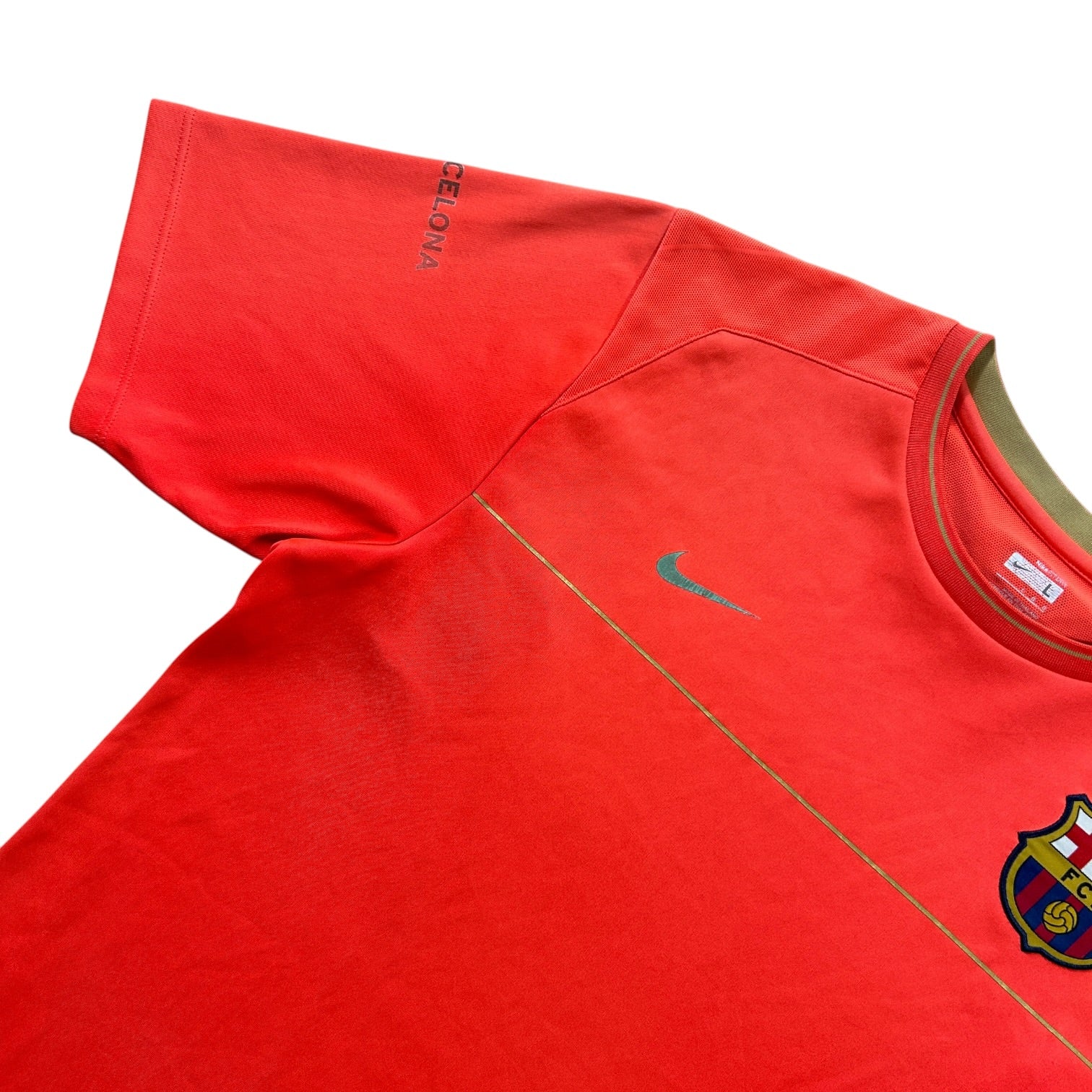 Nike FC Barcelona NikeFIT Training Shirt - Red