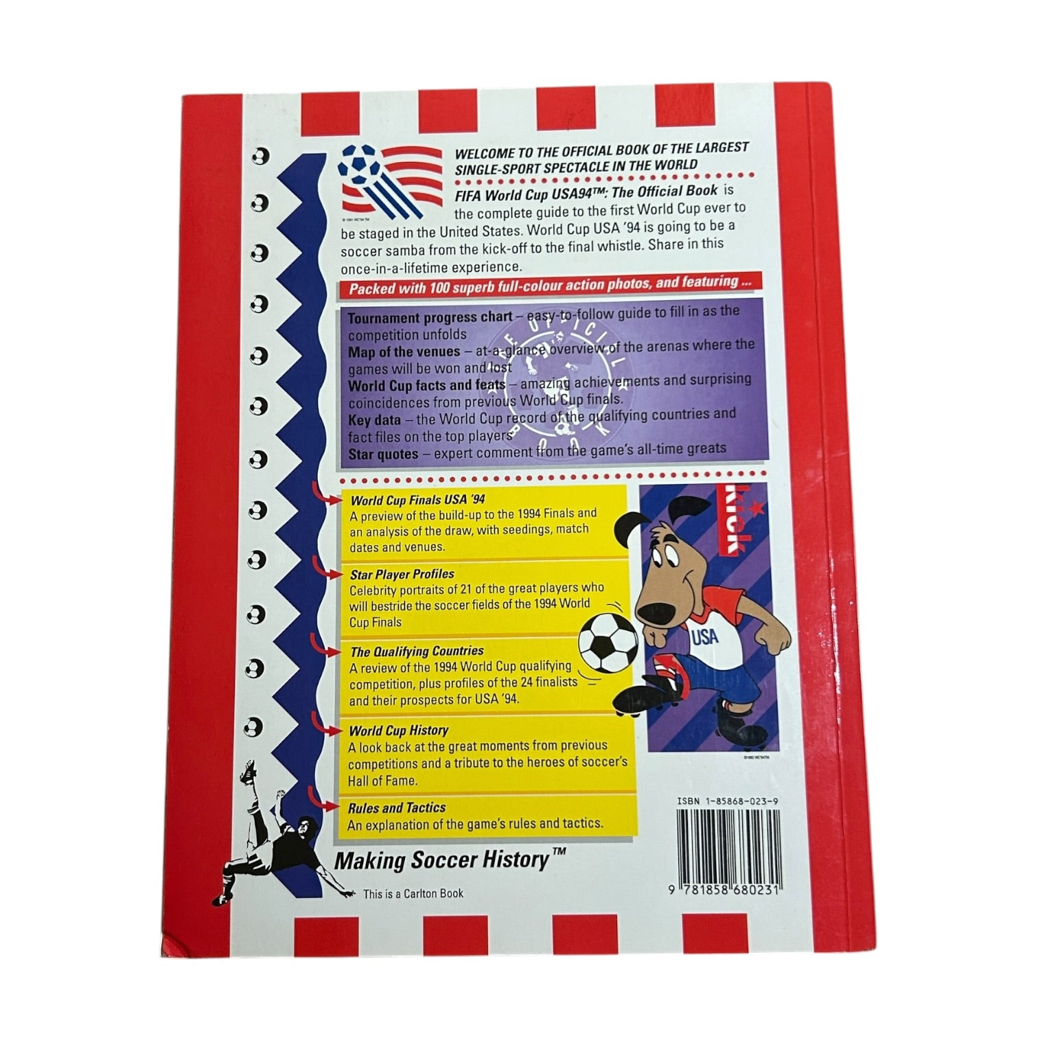 USA 94 Official Book - by Peter Arnold