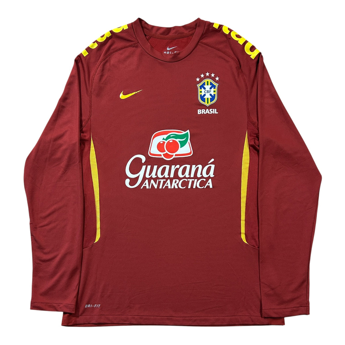 ‘14-‘15 Nike Brazil Guaraná Antarctica Long Sleeve Training Shirt