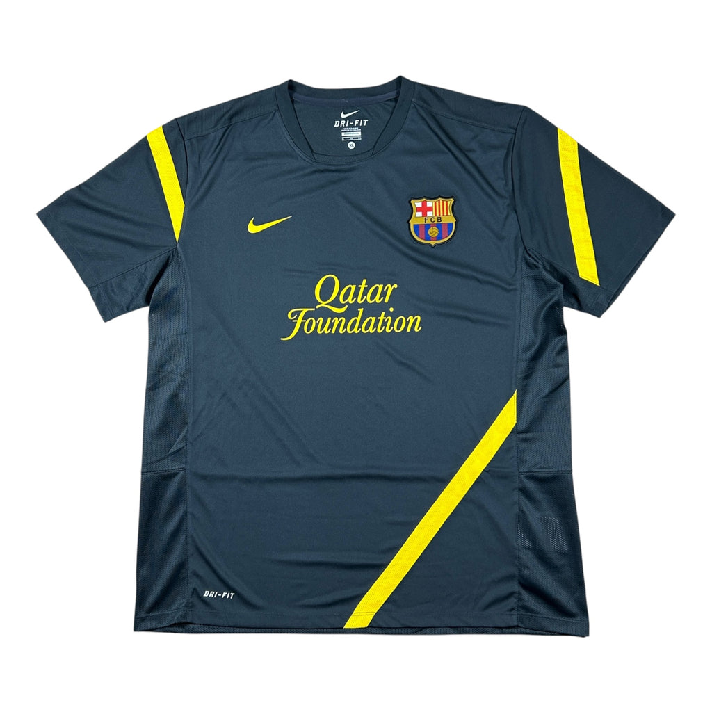 ‘11-‘12 Nike FC Barcelona Qatar Foundation Training Shirt