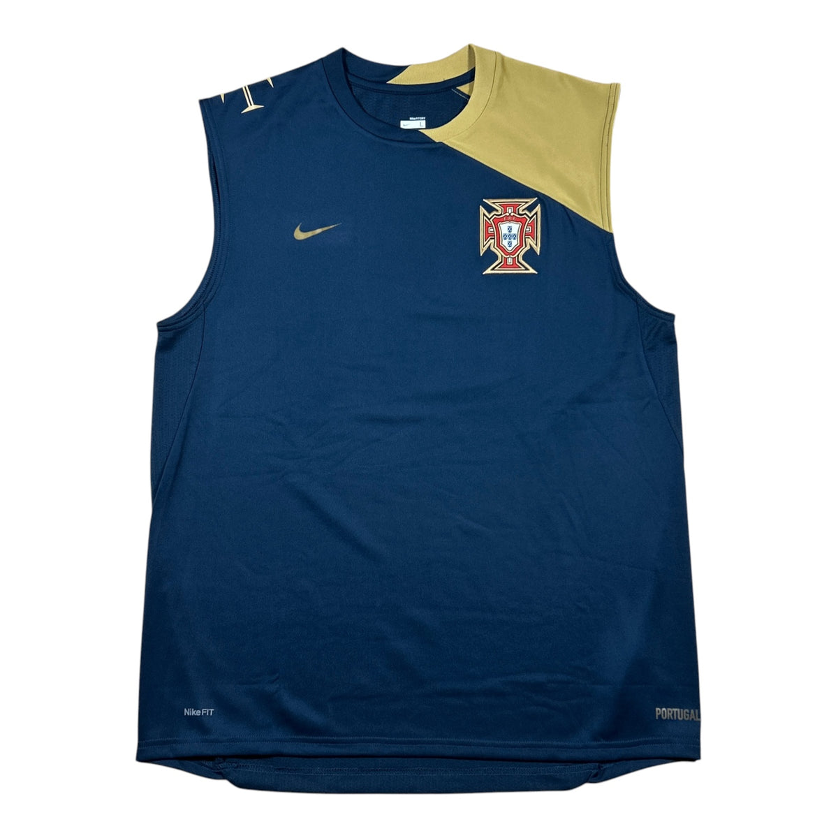 ‘08-‘09 Nike Portugal Training Vest - Navy