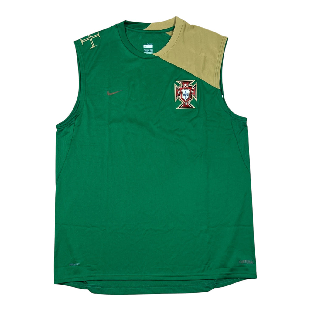 ‘08-‘09 Nike Portugal Training Vest - Green