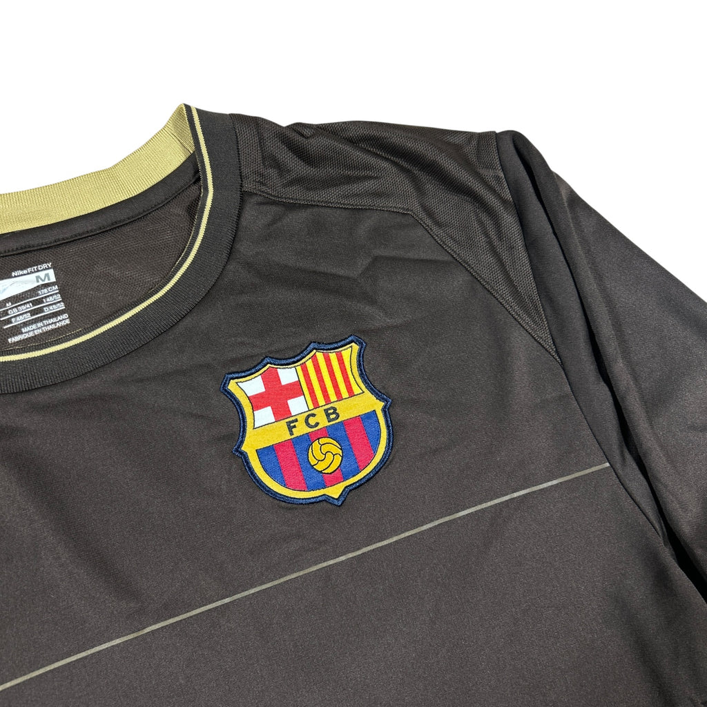 Nike FC Barcelona brown training shirt size Medium detail