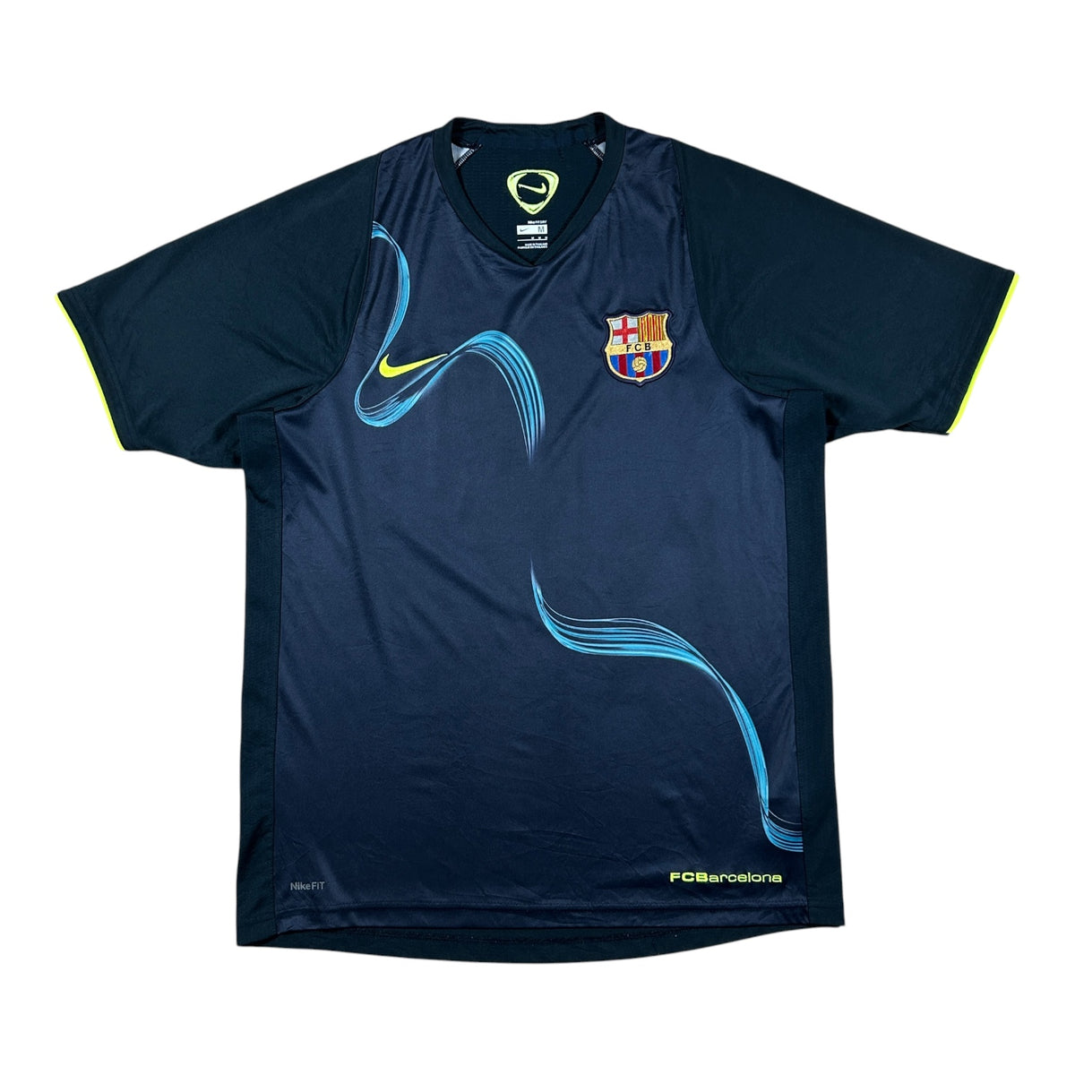 ‘08-‘09 Nike FC Barcelona Graphic Training Shirt - Medium
