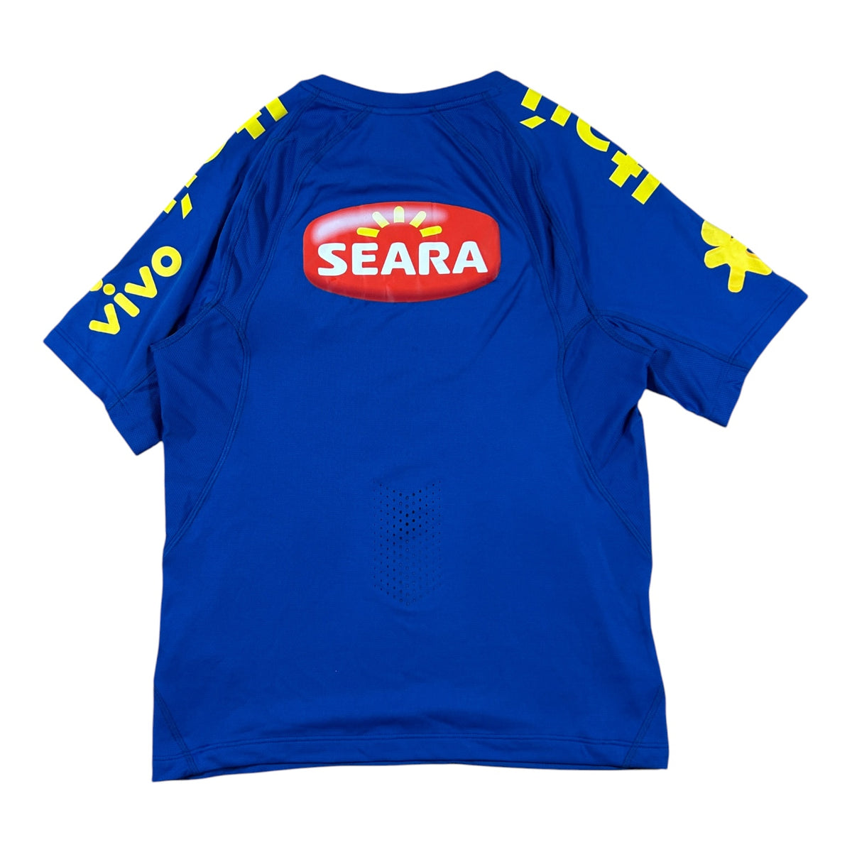 2014-15 Nike Brazil blue Guaraná Antarctica training shirt back