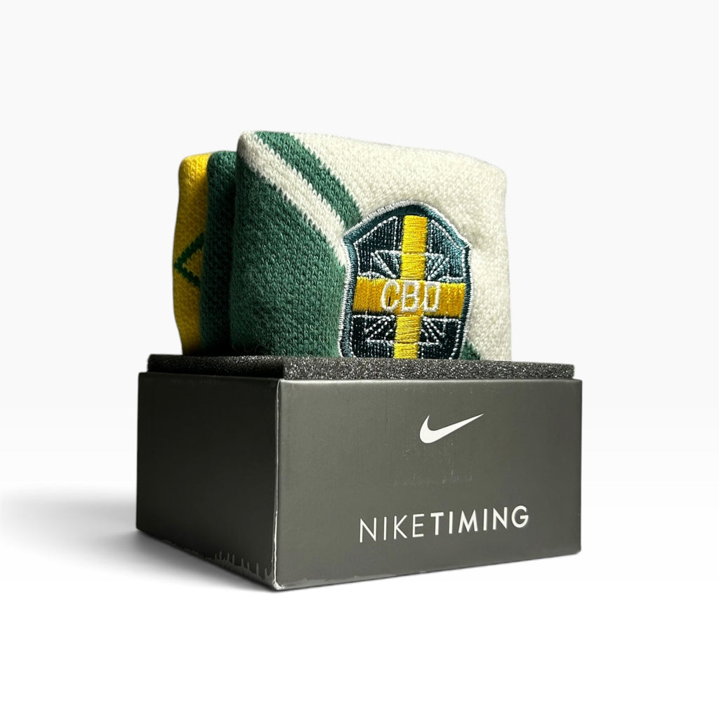 Nike Timing Brazil cuff watch and cuff set in open box