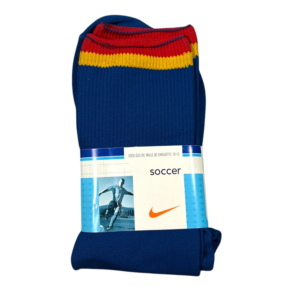 Vintage Nike Arsenal blue football socks
