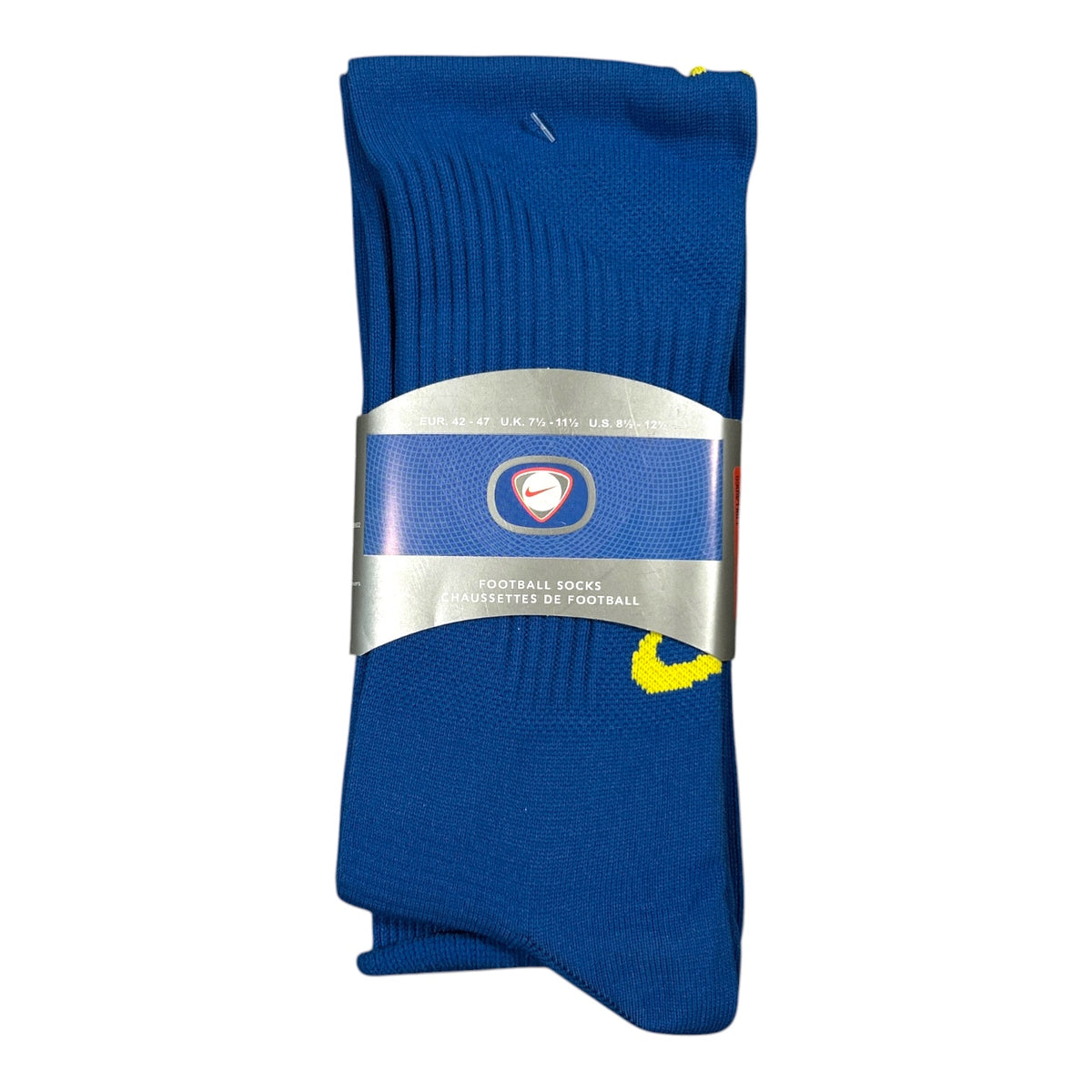Vintage Nike FC Barcelona blue football socks