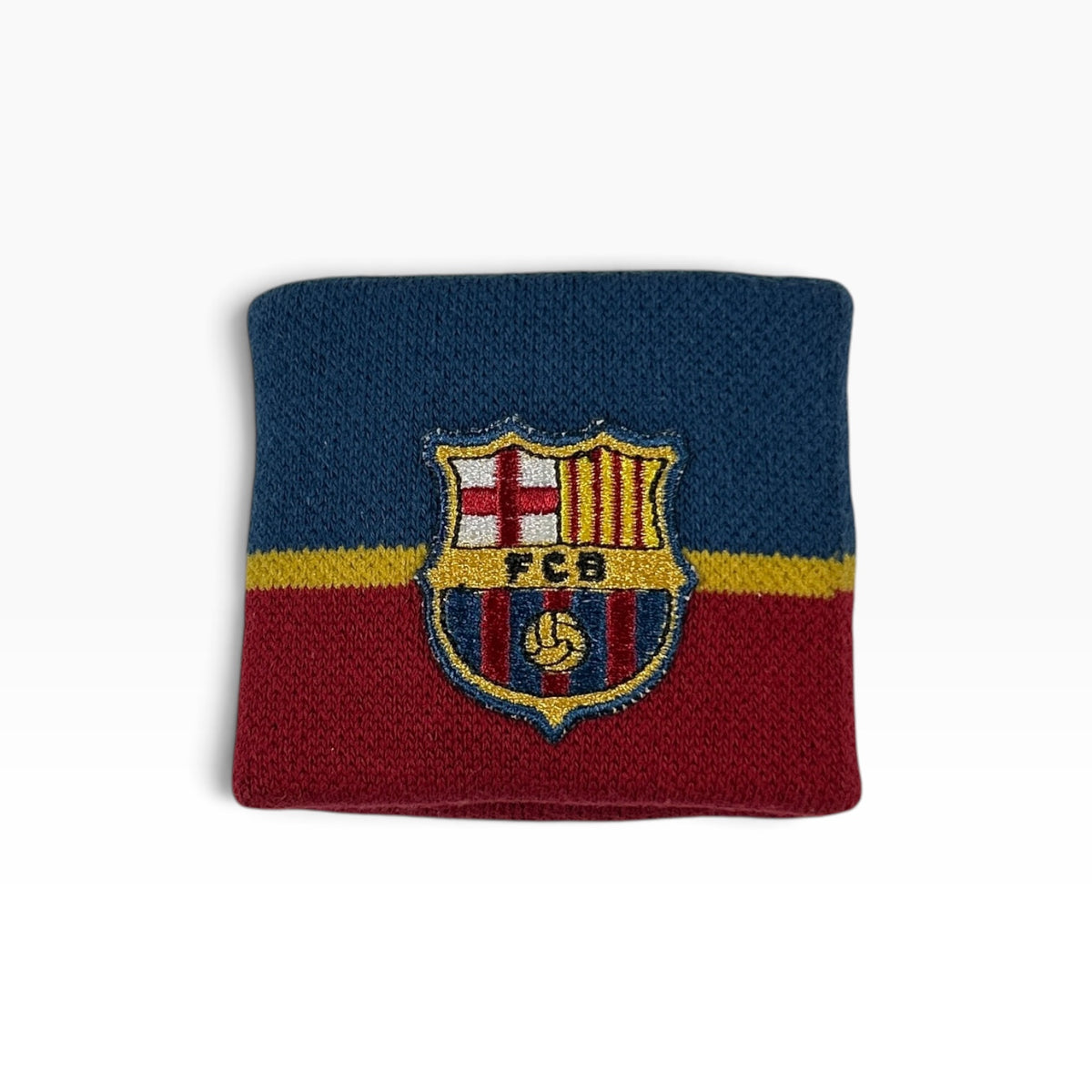 Nike Timing FC Barcelona red navy split cuff watch crest