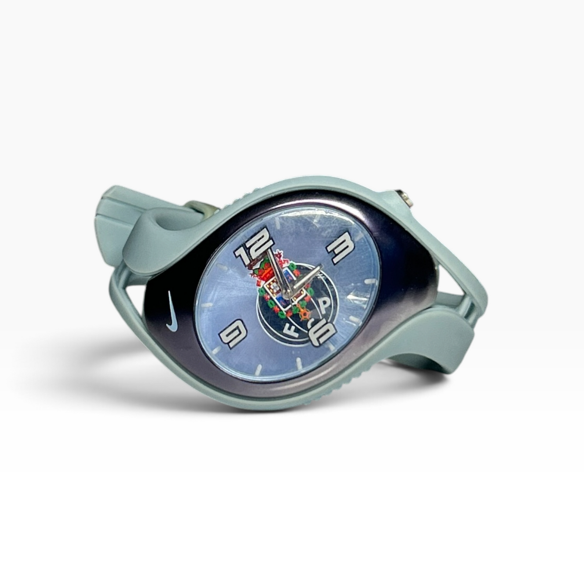 Nike FC Barcelona Triax Blaze WK0008 watch ice blue front
