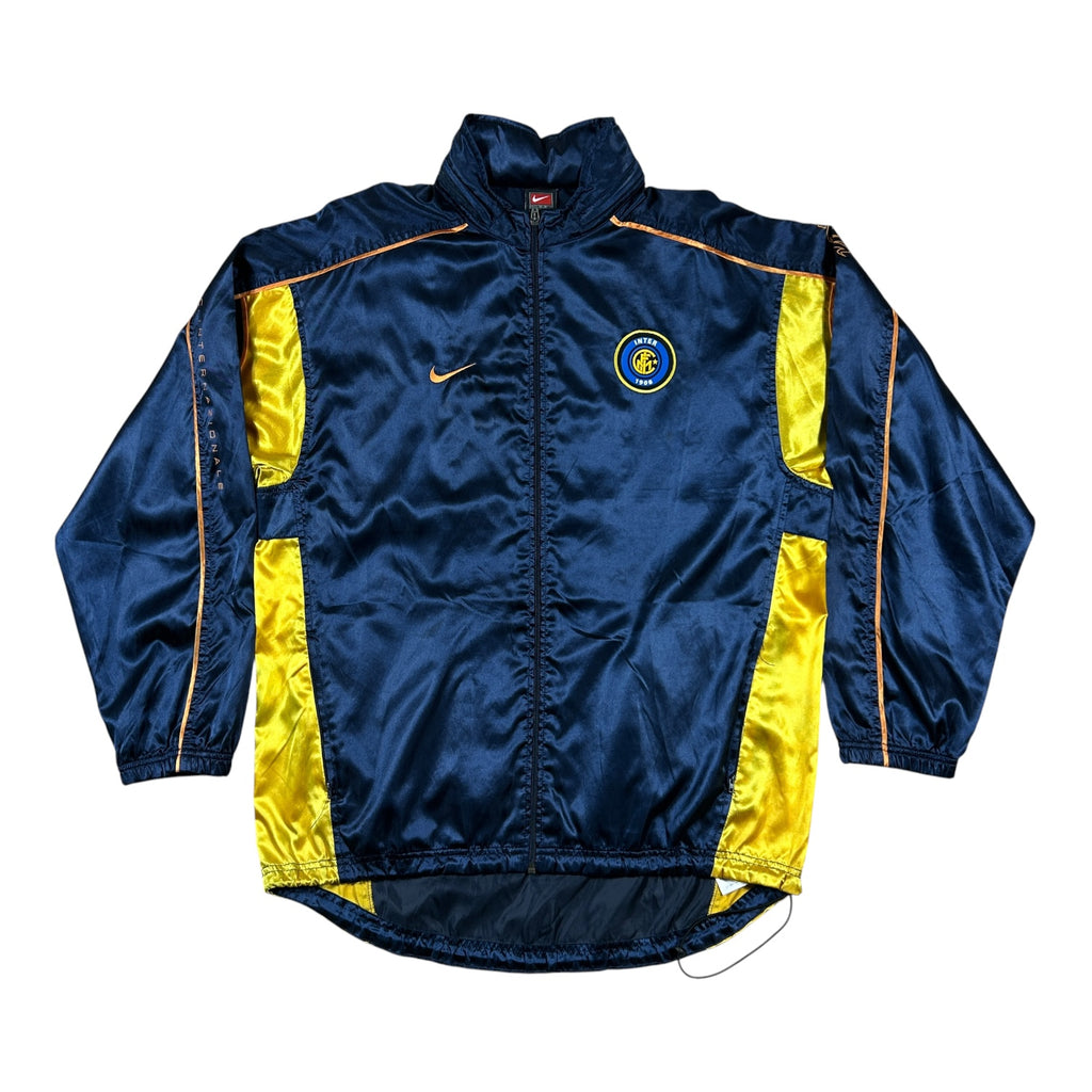 2001-02 Nike Inter Milan satin windbreaker jacket front