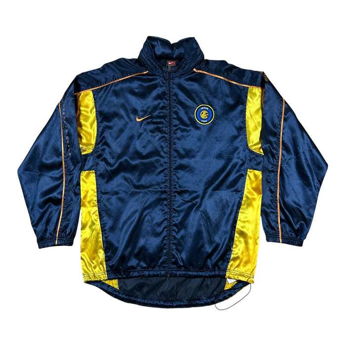 2001-02 Nike Inter Milan satin windbreaker jacket front