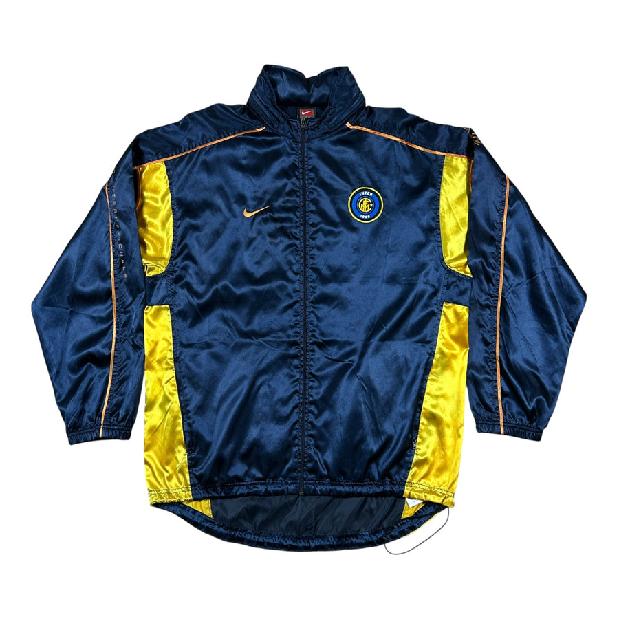 2001-02 Nike Inter Milan satin windbreaker jacket front