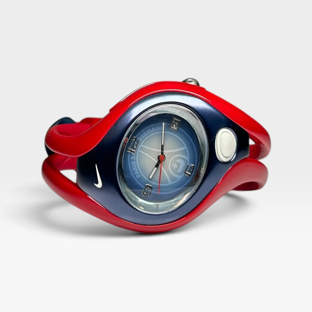 Nike Paris Saint-Germain Triax Swift Blaze watch red navy front