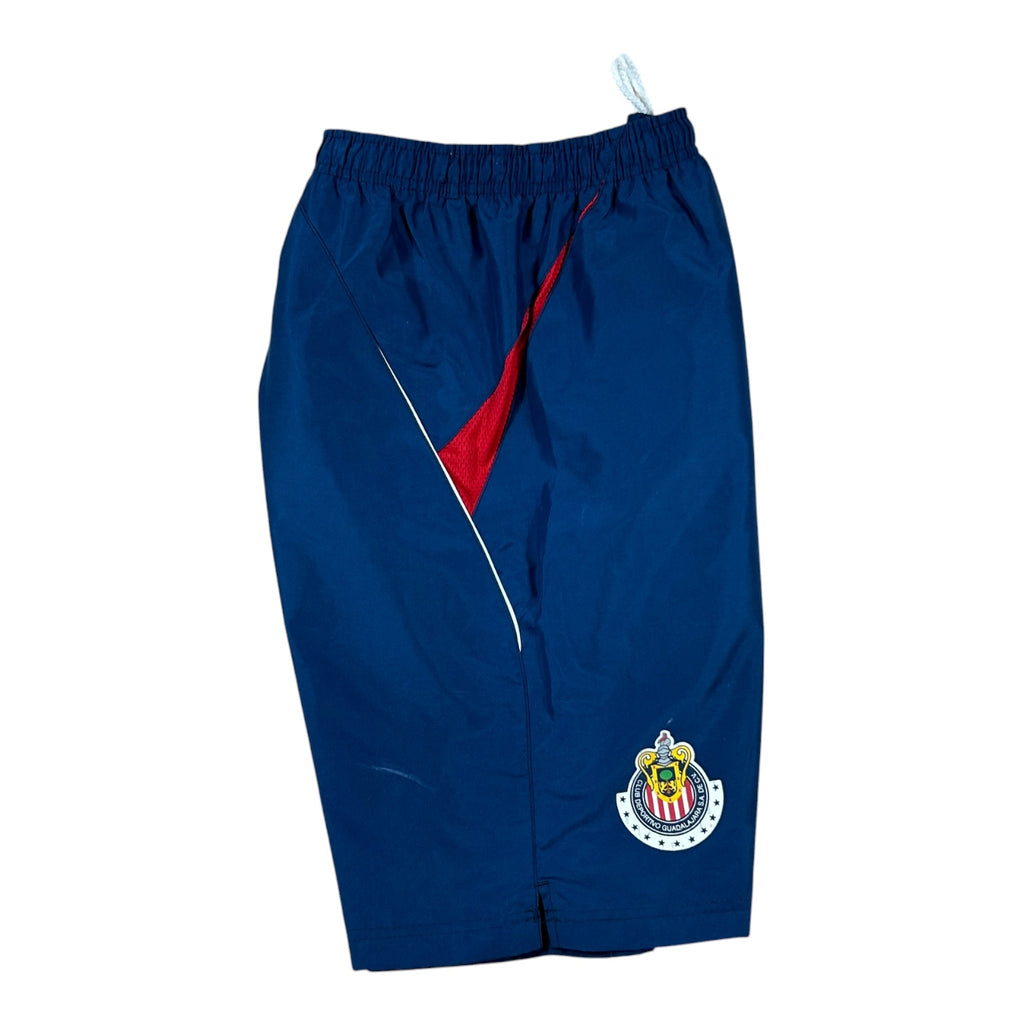 Vintage Reebok Chivas Guadalajara training shorts side view