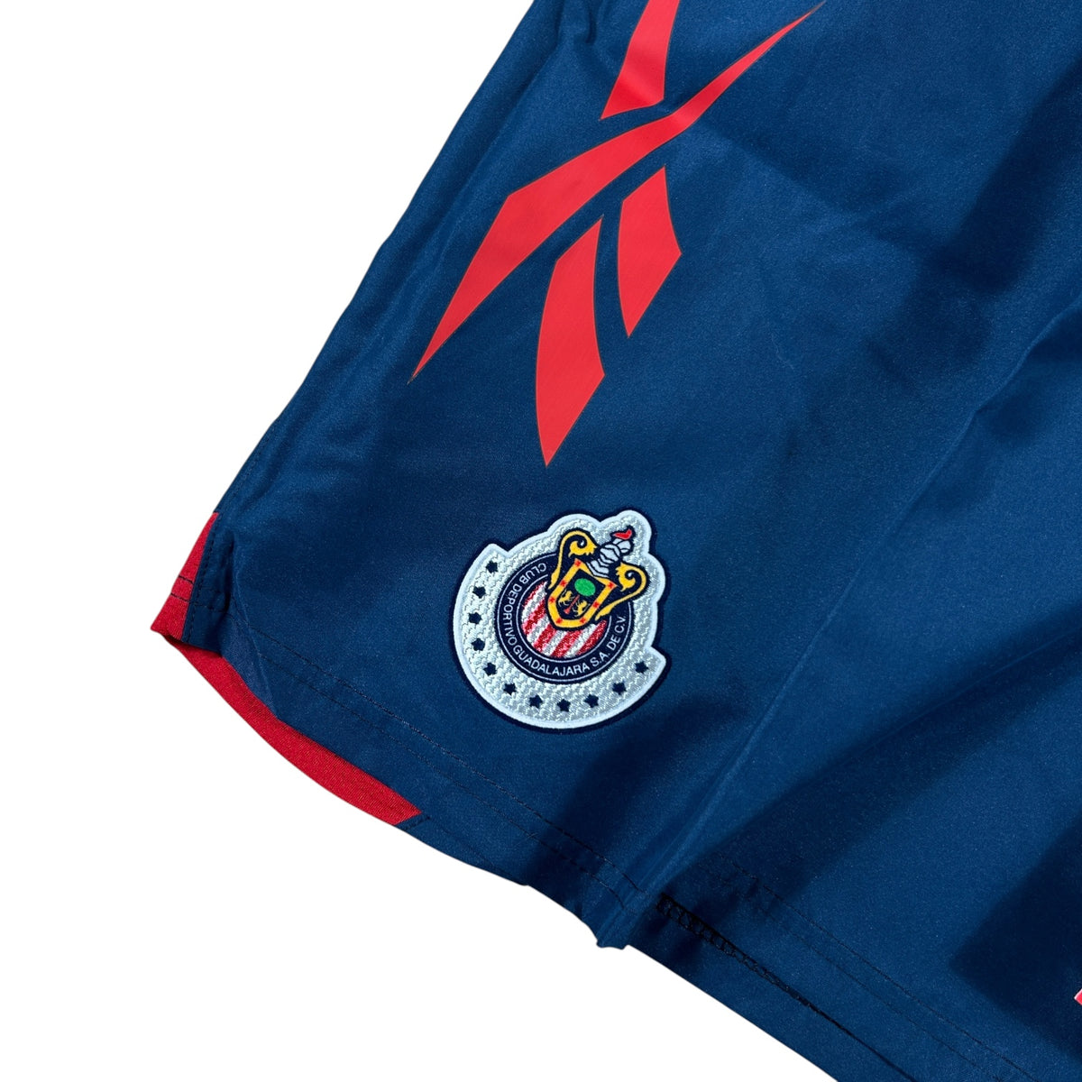 Vintage Reebok Chivas Guadalajara training shorts crest detail