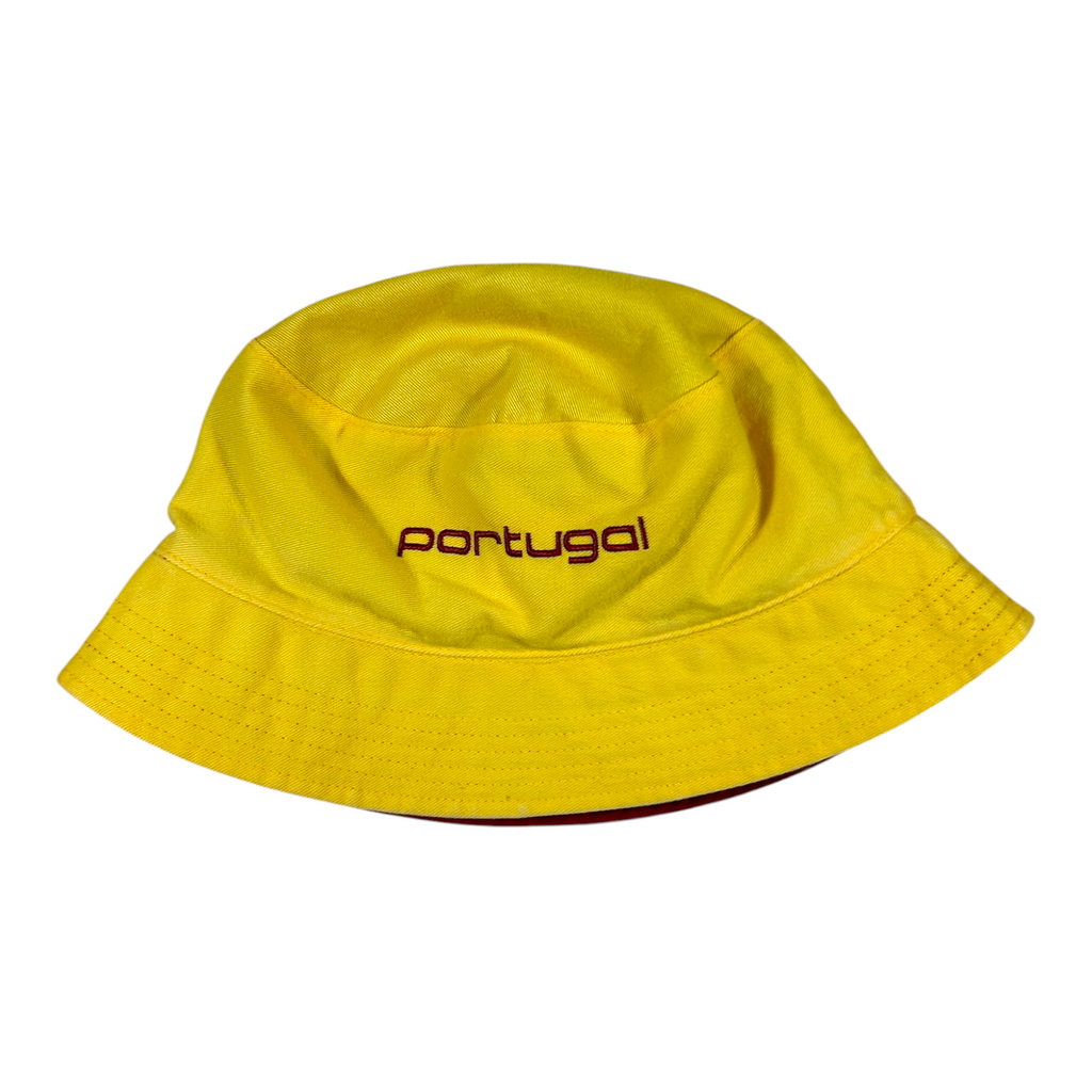 '04-'05 Portugal Reversible Bucket Hat - Maroon:Yellow