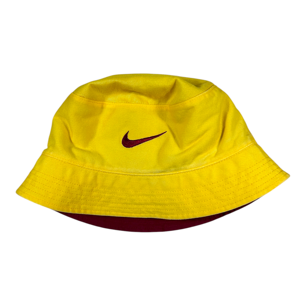 '04-'05 Portugal Reversible Bucket Hat - Maroon:Yellow