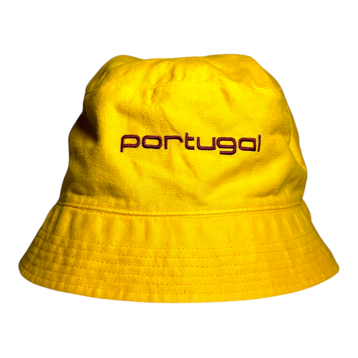 '04-'05 Portugal Reversible Bucket Hat - Maroon:Yellow