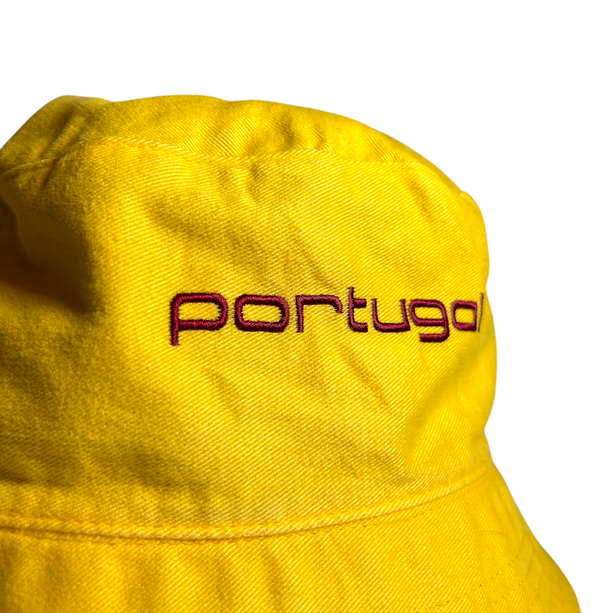 '04-'05 Portugal Reversible Bucket Hat - Maroon:Yellow