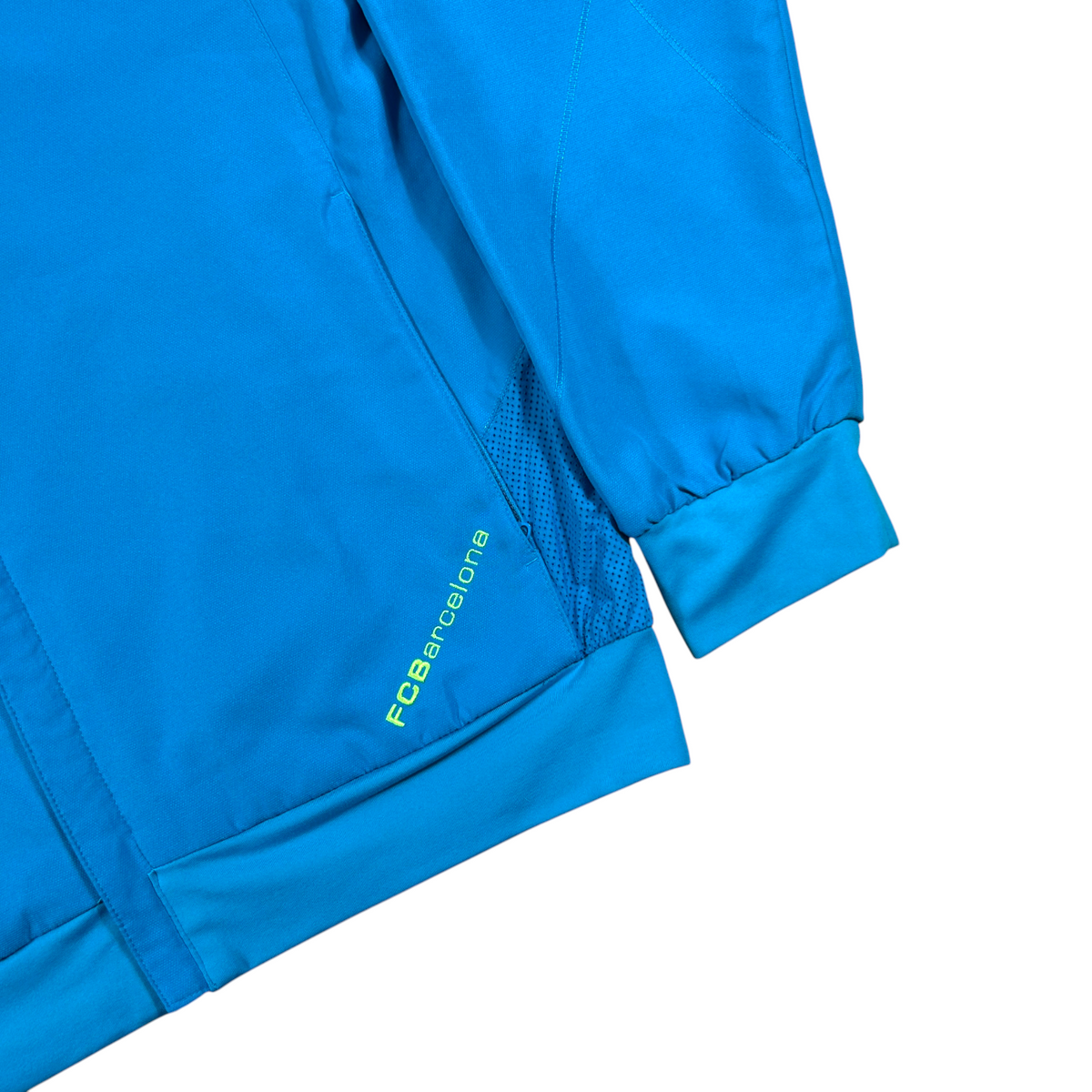 '08-'09 FC Barcelona Training Jacket - Turq:Volt