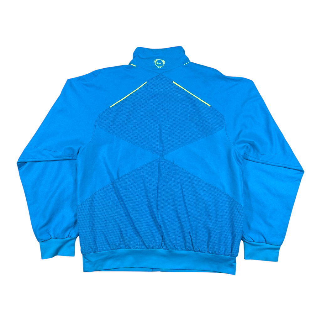'08-'09 FC Barcelona Training Jacket - Turq:Volt