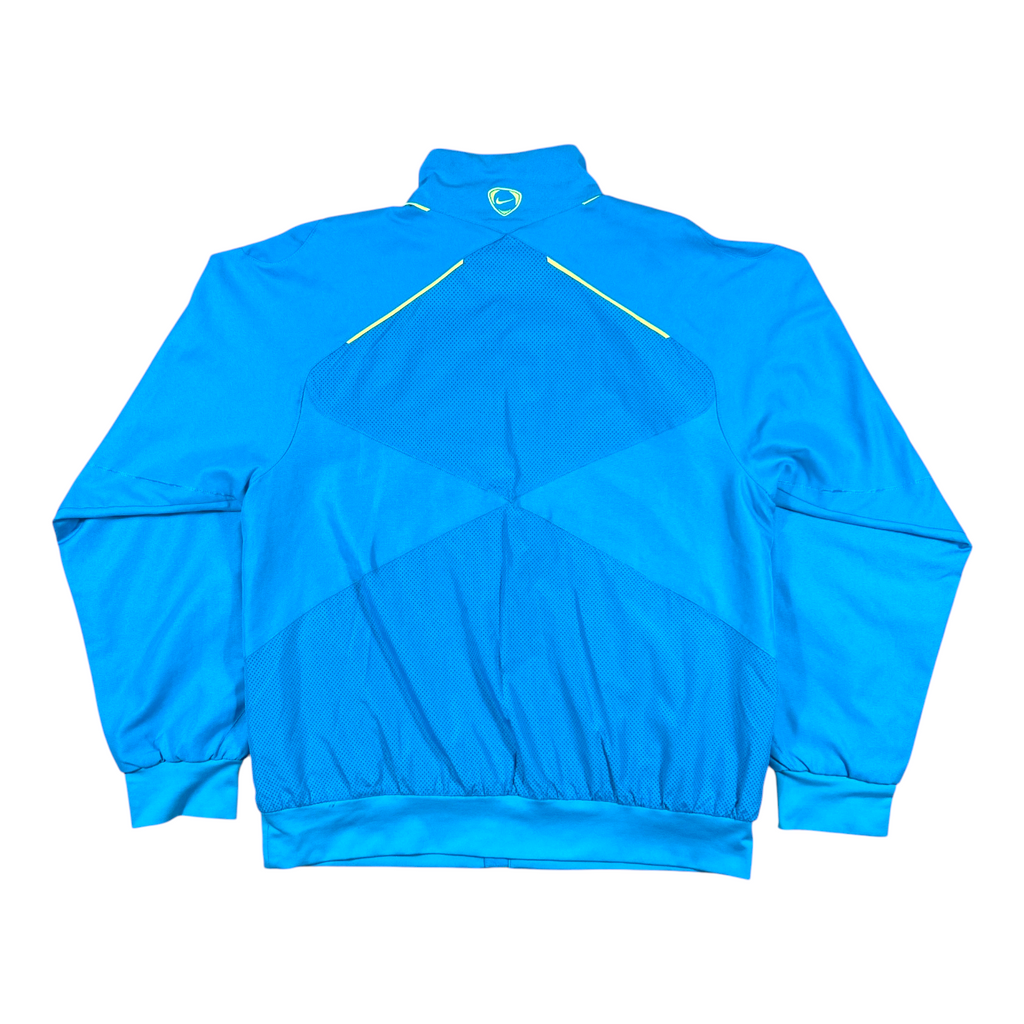 '08-'09 FC Barcelona Training Jacket - Turq:Volt