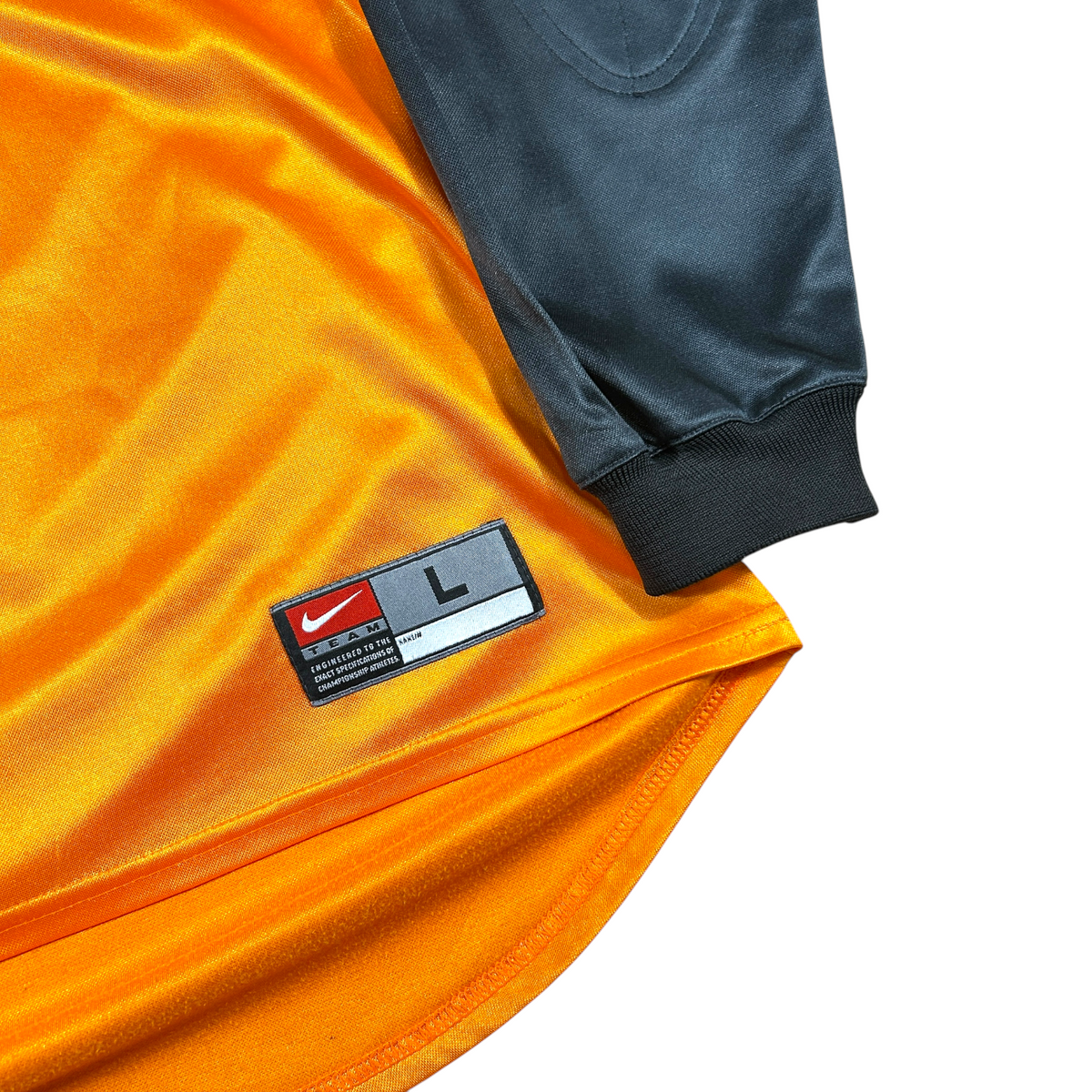'99-00 FC Barcelona Goalkeeper Shirt - Orange:Black