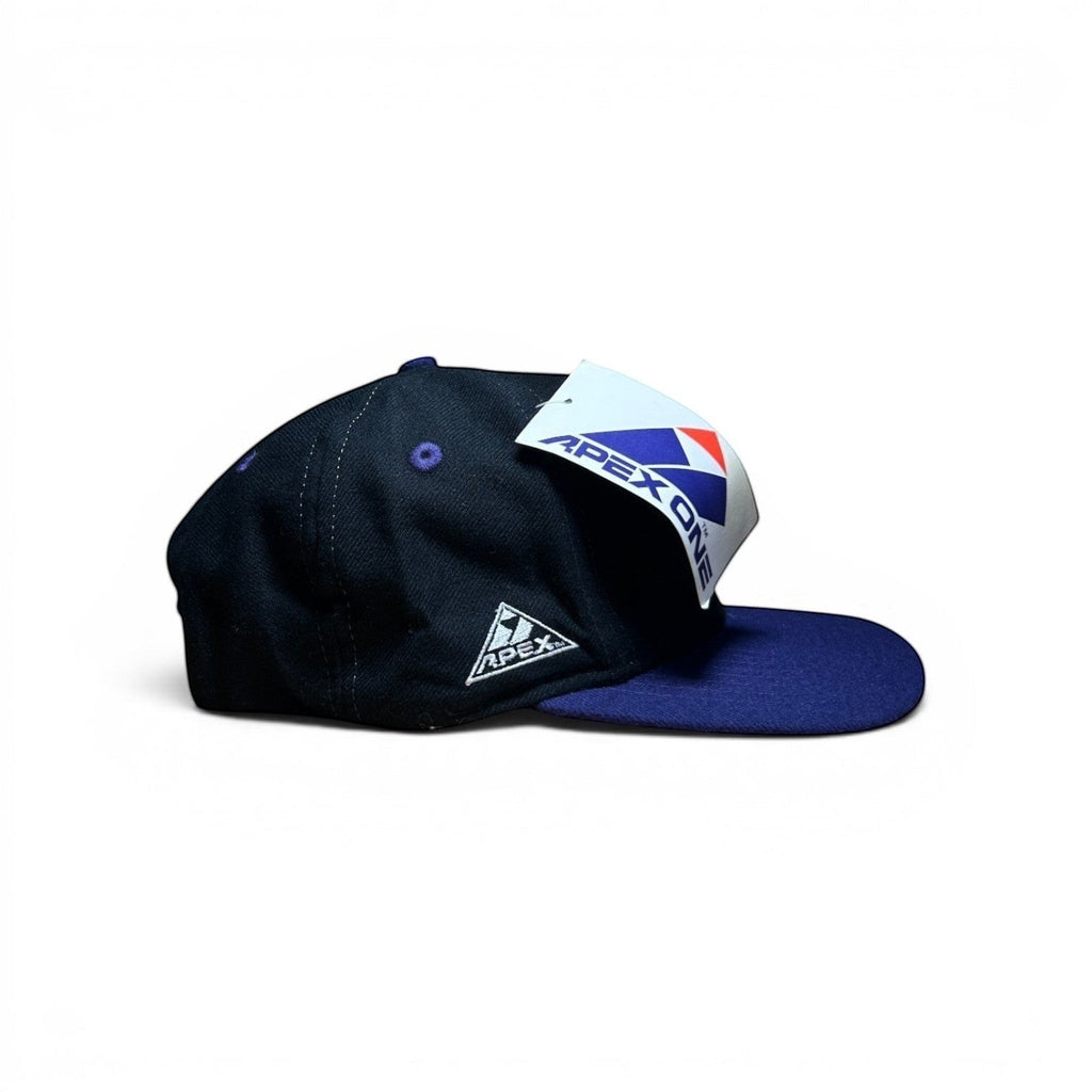 ACOLDWASH black and purple USA 94 New York snap cap with Apex One branding.