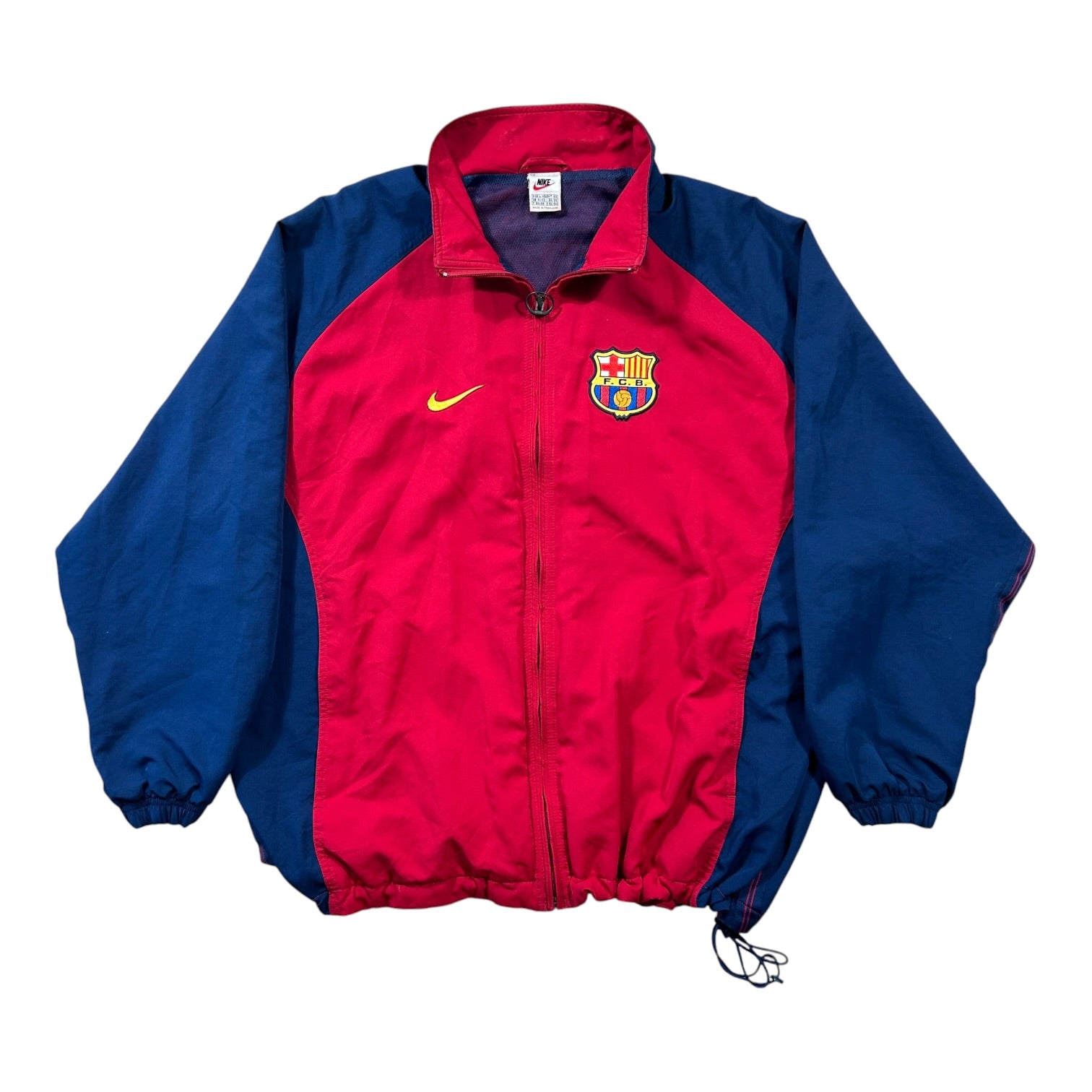 Vintage Nike FC Barcelona red and blue track jacket