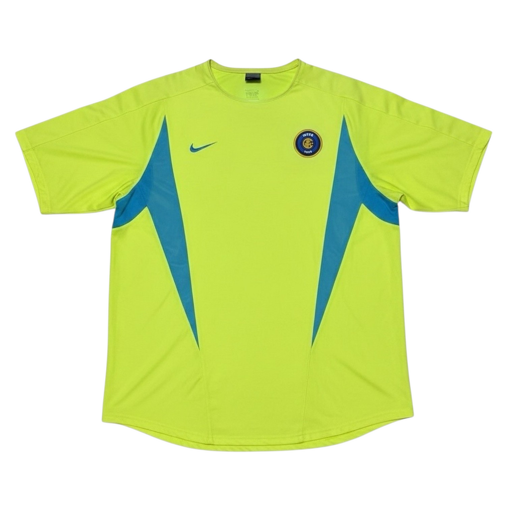 Nike Inter Milan 2002-03 neon training shirt front