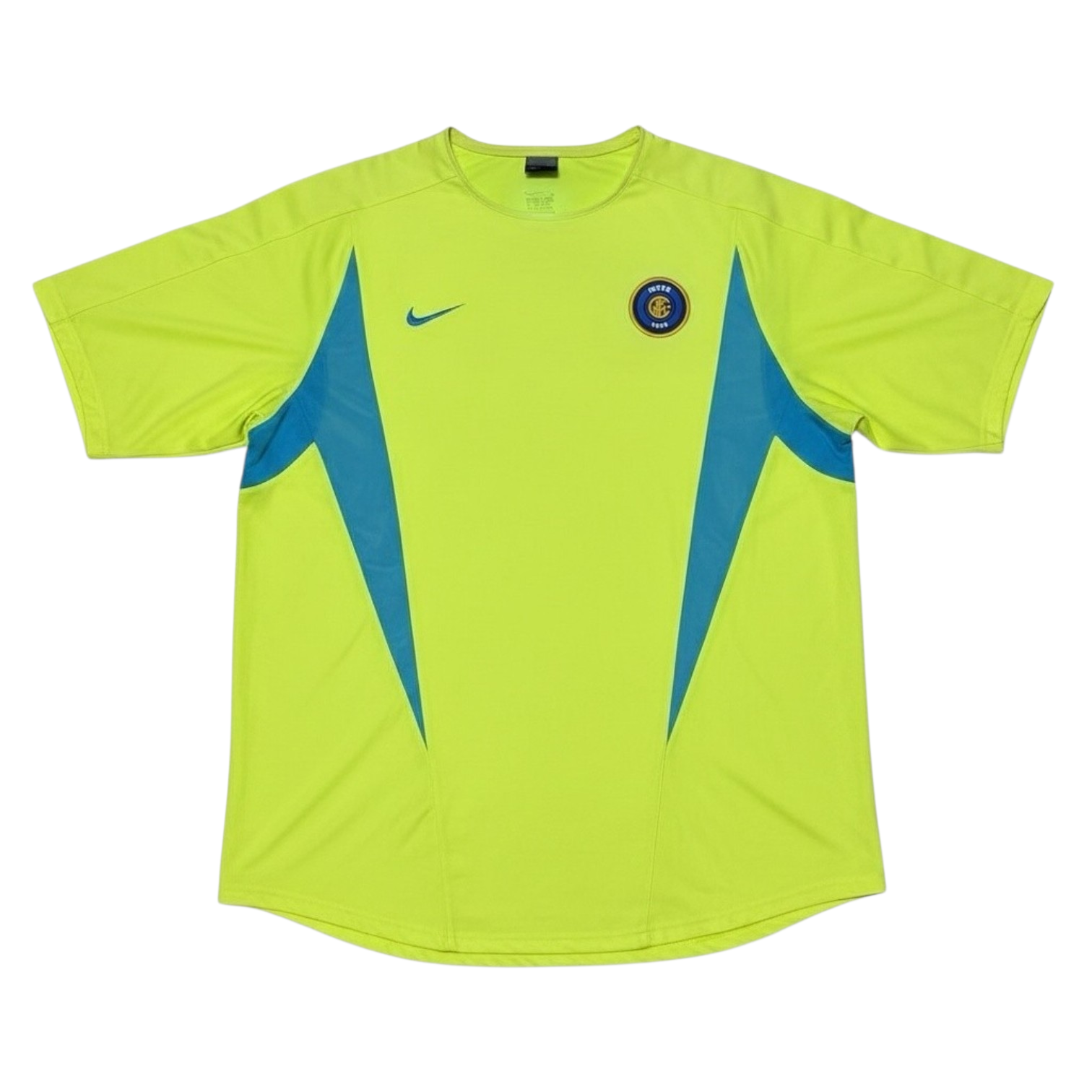 Nike Inter Milan 2002-03 neon training shirt front
